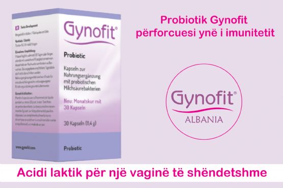 Probiotik Gynofit përforcuesi ynë i imunitetit për një vaginë të shëndetshme nga GYNOFIT ALBANIA.